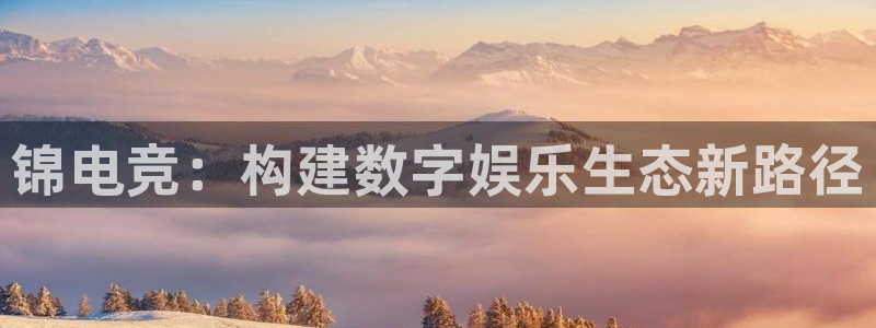 DB多宝电竞：锦电竞：构建数字娱乐生态新路径